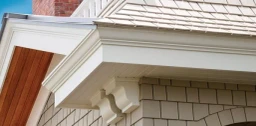 Wolf Home Products WPVCM-180JF Brick Moulding with J-Channel and Nail Fin, 1-1/4 in. x 3 in. x 18 ft., PVC, White