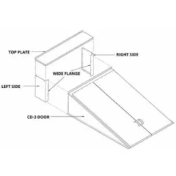 Gordon CX12 12-Inch Cellar Door Extension Kit for CD-3