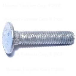 Midwest Fastener 05489 Carriage Bolt, 5/16-18 Thread, 1-1/2 in OAL, Hot-Dipped Galvanized available at Hep Sales & North Main Lumber image number 1