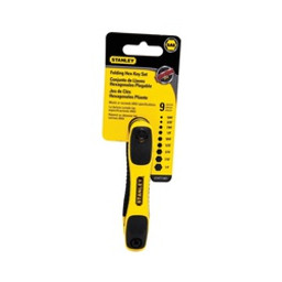 Stanley STHT71801 Hex Key Set, 9-Piece, Black available at Hep Sales & North Main Lumber image number 1