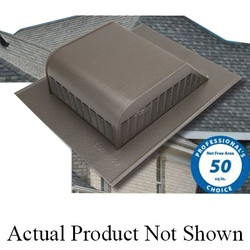 Lomanco P60 PRO 700 Series 750W Slant Back Roof Vent, 20.313 in