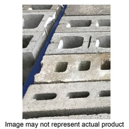 STCPI 4X8X16C Concrete Block, 16 in L, 8 in W, 4 in H, Cored Pattern available at Hep Sales & North Main Lumber image number 1