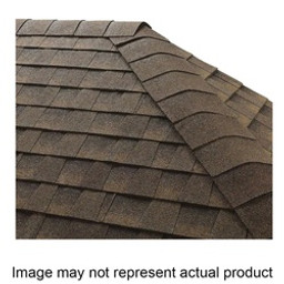 GAF Seal-A-Ridge GAESARBA Ridge Cap Shingle, 12 in L, 12 in W, Barkwood available at Hep Sales & North Main Lumber image number 1