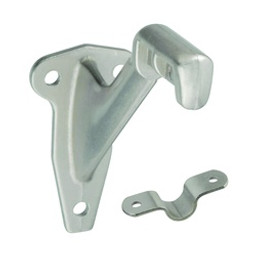 National Hardware N830-132 Handrail Bracket, Die-Cast Zinc, Satin Nickel available at Hep Sales & North Main Lumber image number 1