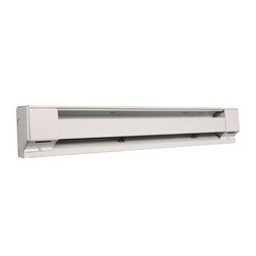 Qmark 2500 Series 2544HNW Electric Baseboard Heater, 4.2 A, 240 V, 1000 W, Navajo White available at Hep Sales & North Main Lumber image number 1