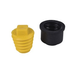 Cherne Sure-Grip 271408 Plug, 4 in Connection, Polypropylene
