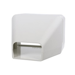 DiversiTech SpeediChannel 230-DE4 Duct End, Resin, Natural, 1/EA available at Hep Sales & North Main Lumber image number 1