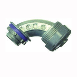 Halex 16905B Conduit Elbow, 90 deg Angle, 1/2 in Compression, Zinc available at Hep Sales & North Main Lumber image number 1