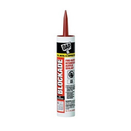 DAP BLOCKADE 18858 Acrylic Sealant, Red, 40 to 110 deg F, 10.1 oz available at Hep Sales & North Main Lumber image number 1