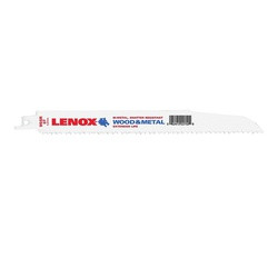 Lenox 22752OSB956R Reciprocating Saw Blade, 3/4 in W, 9 in L, 6 TPI, Bi-Metal Cutting Edge available at Hep Sales & North Main Lumber image number 1