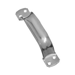National Hardware N100-313 Door Pull, 1.38 in W, 1.82 in D, 6-3/4 in H, Steel, Zinc available at Hep Sales & North Main Lumber image number 1