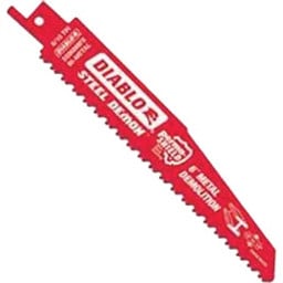 Diablo DS0608BFD2 Reciprocating Saw Blade, 1 in W, 6 in L, 8/10 TPI, Bi-Metal Cutting Edge available at Hep Sales & North Main Lumber image number 1