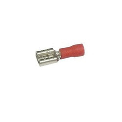 Morris Products Inc 01312 Female Disconnect, 10 A, 300 V, 22 to 16 AWG Wire, 0.02 x 0.187 in Stud, Vinyl Insulation available at Hep Sales & North Main Lumber image number 1