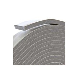 Frost King V443H Foam Tape, 3/8 in W, 17 ft L, 3/16 in Thick, Vinyl, Gray available at Hep Sales & North Main Lumber image number 1