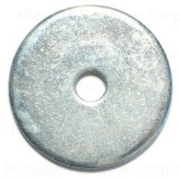 Midwest Fastener 10493 Fender Washer, 3/16 in ID, 1-1/4 in OD, Steel, Zinc, 2 Grade available at Hep Sales & North Main Lumber image number 1