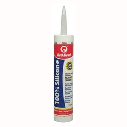 Red Devil 0826 Silicone Sealant, Clear, -60 to 400 deg F, 10.1 fl-oz Cartridge available at Hep Sales & North Main Lumber image number 1