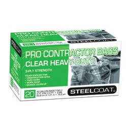 Petoskey Plastics FG-P9934-51 Pro Contractor Bag, 42 gal, Clear available at Hep Sales & North Main Lumber image number 1