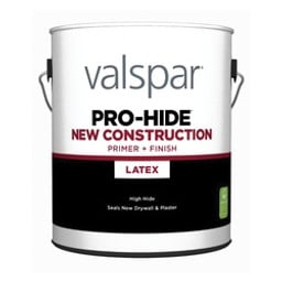 Valspar PRO-HIDE 91111 Series 028.0091111.007 Interior New Construction Primer, White, 1 gal, Metal Pail available at Hep Sales & North Main Lumber image number 1