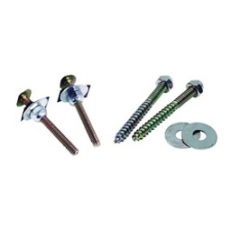 Danco 88986 Closet Bolt and Screw Set, Steel, Brass available at Hep Sales & North Main Lumber image number 1