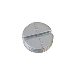DiversiTech 37530 Hole Plug, 1 in, Aluminum, Gray available at Hep Sales & North Main Lumber image number 1
