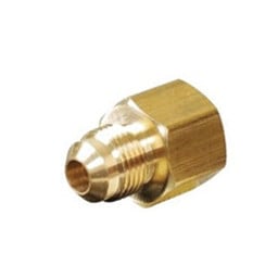 B & K ProLine FL-274B Pipe Coupling, 1/2 x 3/8 in, Flared x FIP, Brass available at Hep Sales & North Main Lumber image number 1