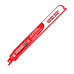 Diablo DS0908CF Reciprocating Saw Blade, 1 in W, 9 in L, 8 TPI, Carbide Cutting Edge available at Hep Sales & North Main Lumber image number 1