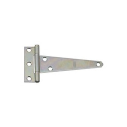 National Hardware N128-652 T-Hinge, 2.88 in W Frame Leaf, 0.89 in H Frame Leaf, Steel, Zinc, Tight Pin, 8 lb available at Hep Sales & North Main Lumber image number 1