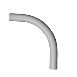 CANTEX 5133825 Conduit Elbow, 90 deg Angle, 1 in Plain, PVC, Gray available at Hep Sales & North Main Lumber image number 1