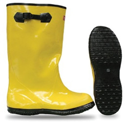 Boss 2KP4481-12 Knee Boots, 12, Yellow, Strap available at Hep Sales & North Main Lumber image number 1