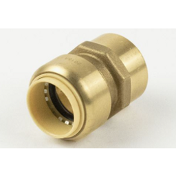 B & K 6630-134 Pipe Adapter, 1/2 x 3/4 in, Push-Fit x MPT, Brass, 200 psi Pressure available at Hep Sales & North Main Lumber image number 1