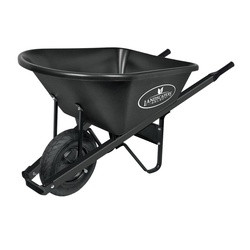 Landscapers Select Contractor Wheelbarrow Kit, 6 cu-ft Volume, Poly, 1 -Wheel, Pneumatic Wheel, 16 in Wheel available at Hep Sales & North Main Lumber image number 1