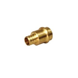 Everflow PXPC012 Pipe Adapter, 1/2 in, PEX x Press, Brass available at Hep Sales & North Main Lumber image number 1