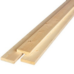 1 x 4 x 8, Ponderosa Pine, No. 2, Kiln Dried, Surfaced on 4 Sides available at Hep Sales & North Main Lumber image number 1