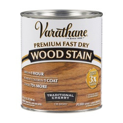 Varathane 262008 Wood Stain, Traditional Cherry, Liquid, 1 qt, Can available at Hep Sales & North Main Lumber image number 1