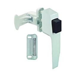 National Hardware V1326 Series N213-165 Pushbutton Latch, Zinc, 5/8 to 2 in Thick Door available at Hep Sales & North Main Lumber image number 1