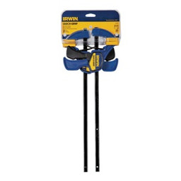 Irwin QUICK-GRIP 1964745/54122 Bar Clamp, 150 lb, 12 in Max Opening Size, 2-7/16 in D Throat, Steel Body available at Hep Sales & North Main Lumber image number 1