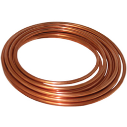 Streamline D 06010P Copper Tubing, 10 ft L, Seamless, Coil available at Hep Sales & North Main Lumber image number 1