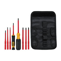 DeWALT DWHT66417 Screwdriver Set, Vinyl, Assorted, Specifications: Round Shank available at Hep Sales & North Main Lumber image number 1