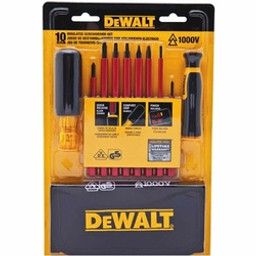 DeWALT DWHT66417 Screwdriver Set, Vinyl, Assorted, Specifications: Round Shank available at Hep Sales & North Main Lumber image number 1