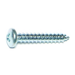 Midwest Fastener 03242 Screw, #8 Thread, Coarse Thread, Pan Head, Phillips Drive, Self-Tapping, Sharp Point, Steel, Zinc, 100/PK available at Hep Sales & North Main Lumber image number 1