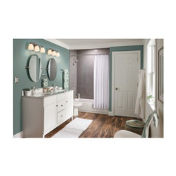 Moen Lindor Series 84505 Bathroom Faucet, 1.2 gpm, 1-Faucet Handle, Metal, Chrome Plated, Lever Handle, High Arc Spout available at Hep Sales & North Main Lumber image number 1