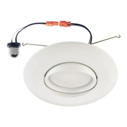 ASD ASD-LDLRK-GBR-4D1040-WH Downlight Retrofit Kit, Aluminum/Polycarbonate, White available at Hep Sales & North Main Lumber image number 1