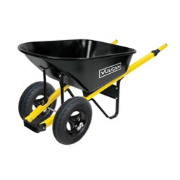 Vulcan Wheelbarrow Kit, 6 cu-ft Volume, Steel, 2 -Wheel, Pneumatic Wheel, 16 in Wheel available at Hep Sales & North Main Lumber image number 1