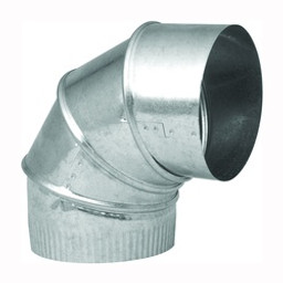 Imperial GV0302-C Adjustable Elbow, 8 in Connection, 26 Gauge, Galvanized available at Hep Sales & North Main Lumber image number 1