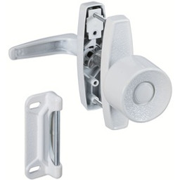 National Hardware V1307 Series N212-993 Knob Latch, Zinc, 5/8 to 1-3/8 in Thick Door available at Hep Sales & North Main Lumber image number 1