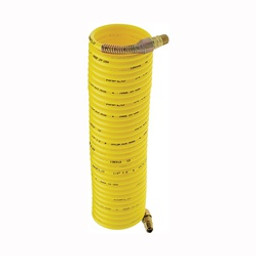 Amflo 4-50E-RET Air Hose, 1/4 in OD, 50 ft L, MNPT, 200 psi Pressure, Nylon, Yellow available at Hep Sales & North Main Lumber image number 1