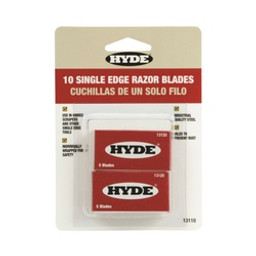 Hyde 13110 Blade, Razor, 1-Edge Blade, Steel Blade available at Hep Sales & North Main Lumber image number 1