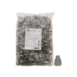 Morris Products Inc 23188 Winged Twist Connector, 18 to 10 AWG Wire, Thermoplastic Housing Material, Gray available at Hep Sales & North Main Lumber image number 1