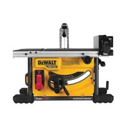 DeWALT FLEXVOLT DCS7485T1 Table Saw, 60 VDC, 8-1/4 in Dia Blade, 5/8 in Arbor, 24 in Rip Capacity Right available at Hep Sales & North Main Lumber image number 1