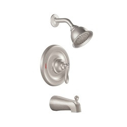 HEP SALES Moen Adler 82603SRN Tub and Shower Faucet, MultiFunction